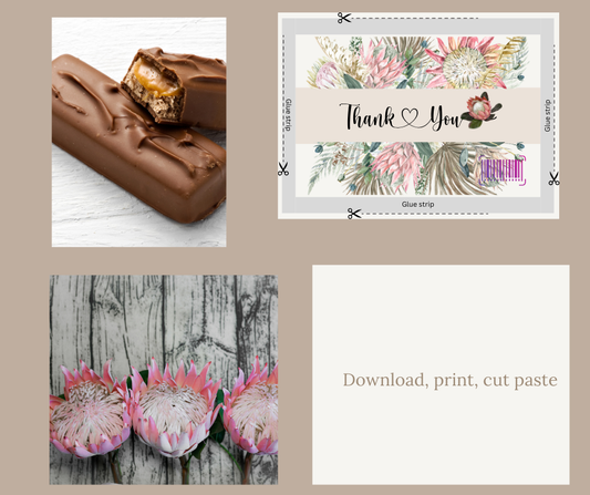 Beautiful Wrapper – Elegance Made Simple - Protea thank you