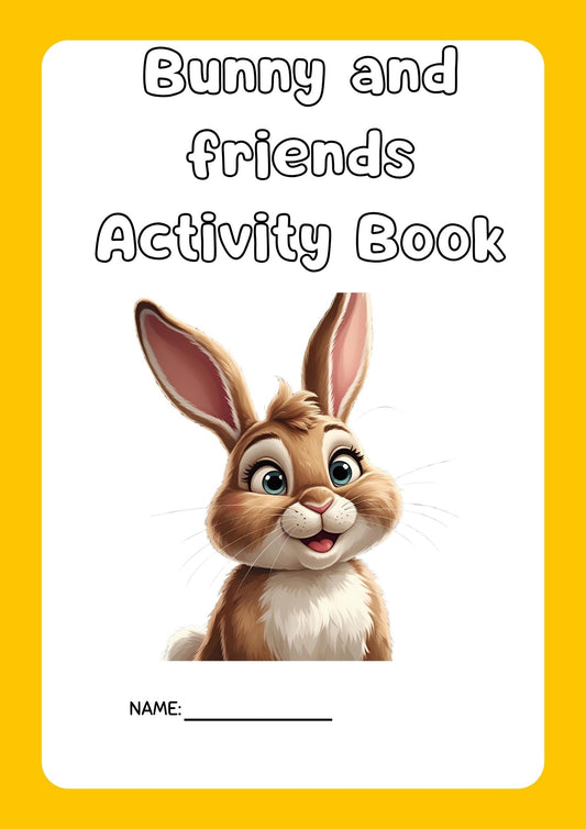 Bunny and friends activity book