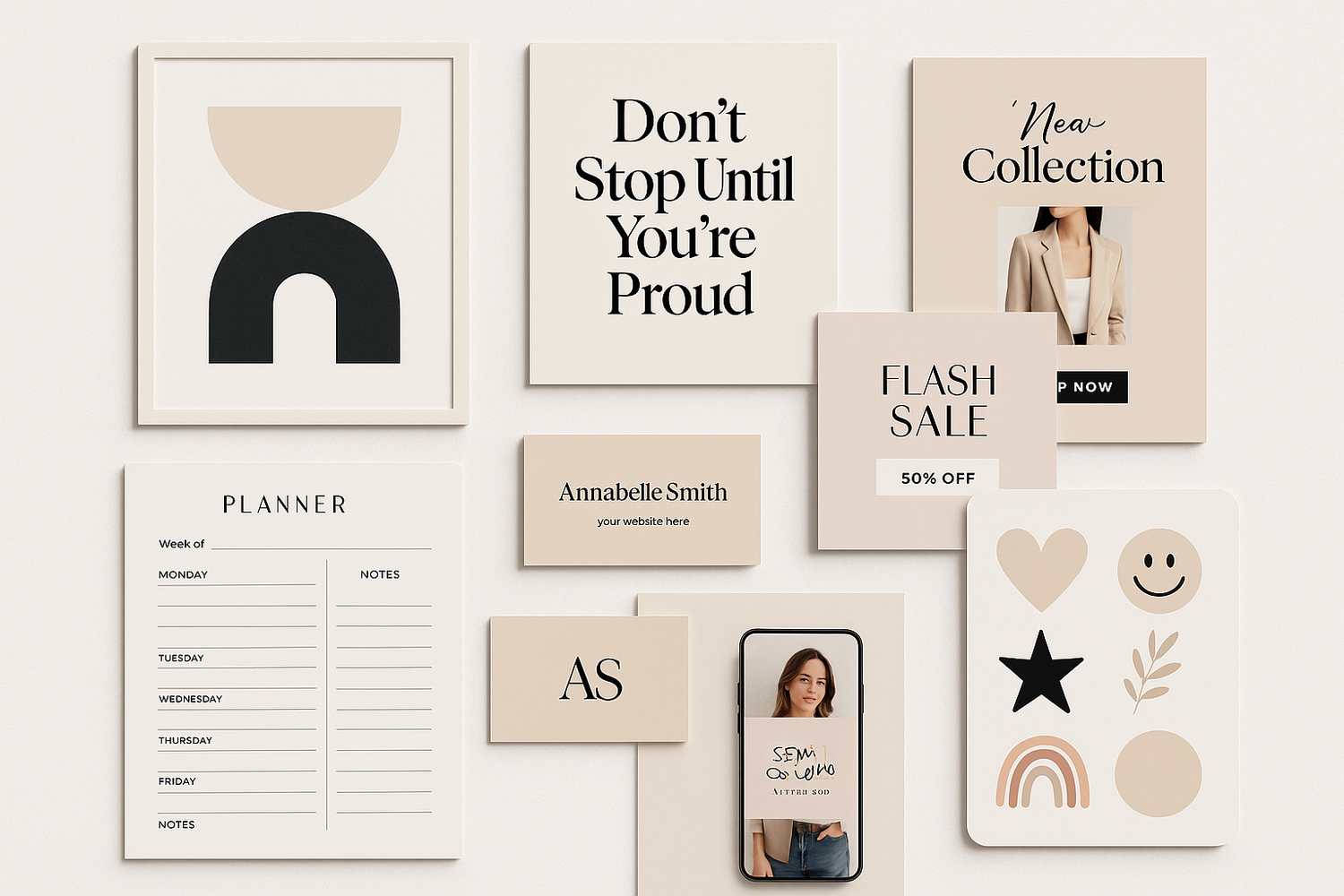 modern digital printable products